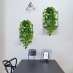BLEUM CADE Fake Hanging Plants, 2pcs Artificial Hanging Plant, Faux Pothos Vines Hanging Plant Greenery for Wall Home Living Room Indoor Outdoor Decor (No Baskets) - Image 8