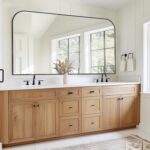 Bathroom Mirror, Wall Mirrors, Black Metal Framed Wall-Mounted Mirrors, Bathroom Vanity Mirror for Over Sink, Living Room, Bedroom, Entryway, 60x30 Inch, Black - Image 3