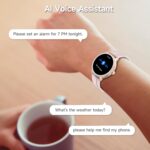 YMZ Smart Watch for Men Women, 1.27" HD Touchscreen Fitness Tracker, Bluetooth Calling, 100+ Sports Modes, Sleep Monitor, IP68 Waterproof, Compatible with Android & iPhones - Image 3