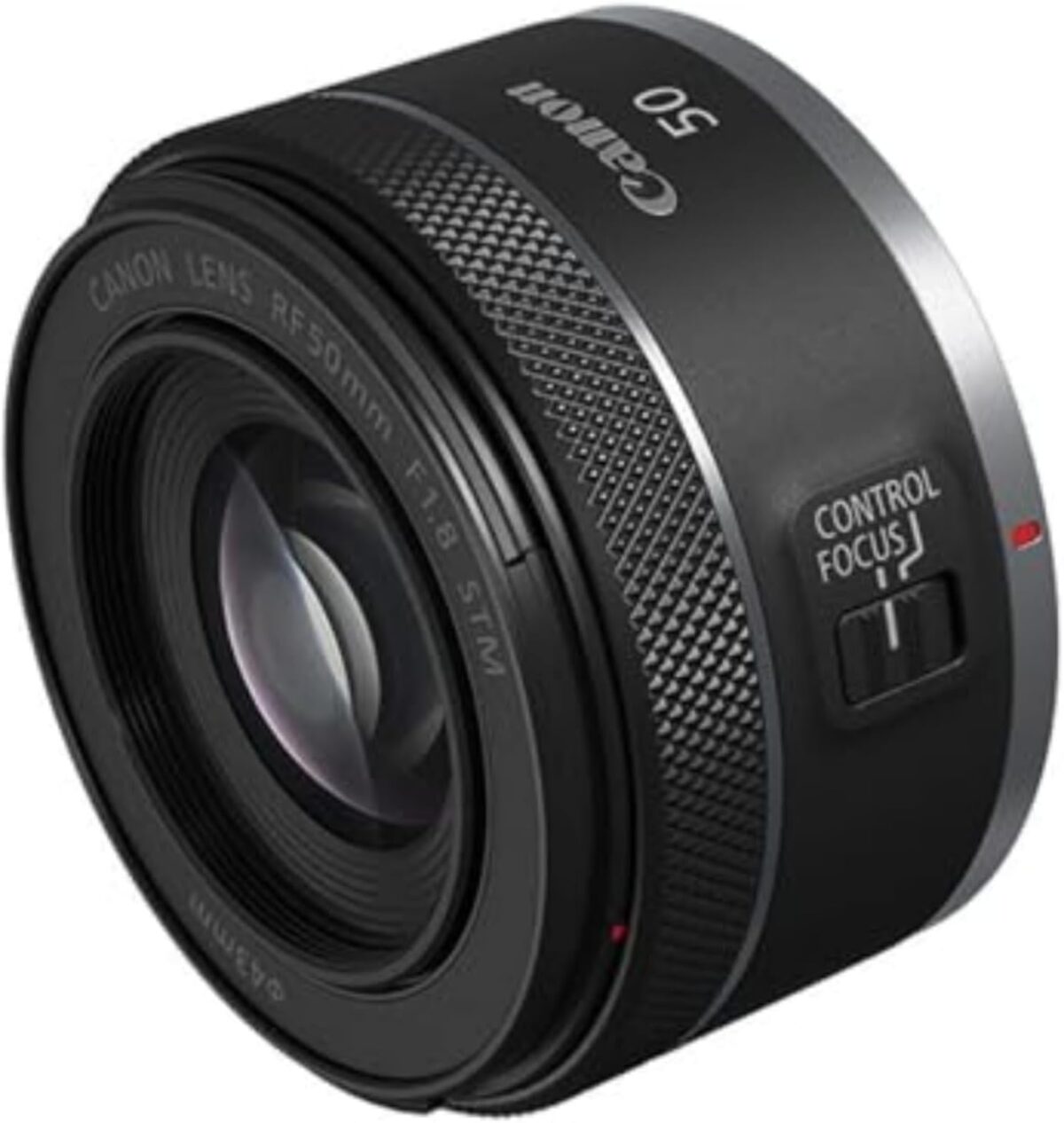 Canon RF50mm F1.8 STM Lens, Fixed Focal Length Prime Lens, Compatible with EOS R Series Mirrorless Cameras, Black - Image 4