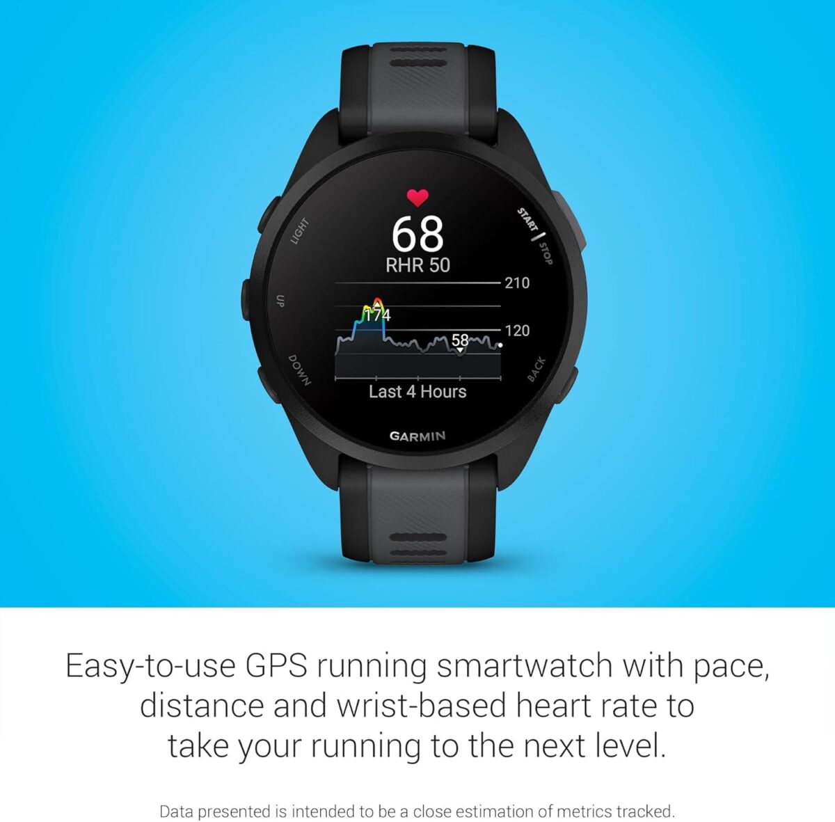Garmin Forerunner 165, Running Smartwatch, Colorful AMOLED Display, Training Metrics and Recovery Insights, Black - Image 5