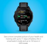 Garmin Forerunner 165, Running Smartwatch, Colorful AMOLED Display, Training Metrics and Recovery Insights, Black - Image 6