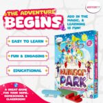 Number Park - Addition & Subtraction Math Games for Kids Ages 5-8 - Fun Educational Learning Game - Board Games for Kindergarten & Up - Gift - Image 3