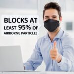 LEVENIS KN95 Face Masks 50 Pack, Breathable Comfortable and Disposable KN95 Mask, Black - Image 7