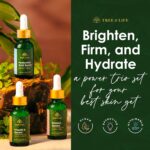 Tree of Life Beauty Facial Skin Care Set, Brightening, Firming, Hydrating, Dry Face, Dermatologist Tested - Trio Power Kit, Vitamin C, Retinol and Hyaluronic Acid, 3 count of 1 Fl Oz - Image 3