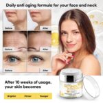 Retinol Cream for Face Anti Aging: Wrinkle Cream for Face Neck with Collagen Hyaluronic Acid - Night Moisturizer for Men Women - Facial Skin Care Gifts for Mom Dad Sister - Image 8