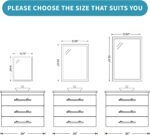 Retro Copper Effect Framed Wall Mirror, 16x20 Rectangle Mirror, 1/8"Anti-desilvering Tempered Glass, Sustainable&Sturdy Frame, Anti-Rust, HD Reflection &3min Fast Setup for Bathroom Living Room - Image 9