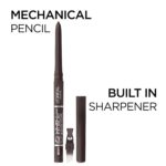 L'Oreal Paris Makeup Infallible Never Fail Original Mechanical Pencil Eyeliner with Built in Sharpener, Black Brown, 0.008 oz., 1 Count - Image 3