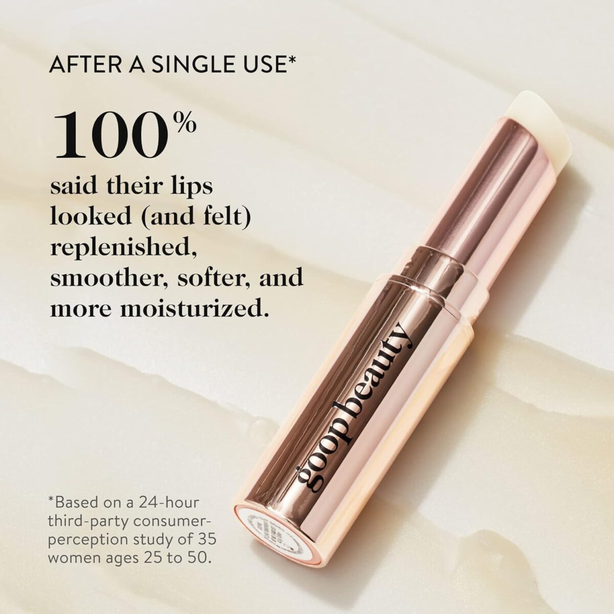 goop Beauty Clean Lip Balm | Dry Lips Treatment | Coconut Oil, Pomegranate Extract, & Shea Butter | Petroleum Free | 0.16 oz - Image 7