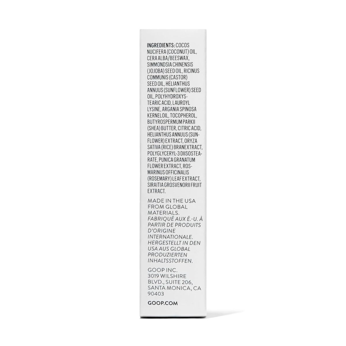 goop Beauty Clean Lip Balm | Dry Lips Treatment | Coconut Oil, Pomegranate Extract, & Shea Butter | Petroleum Free | 0.16 oz - Image 8
