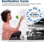 Sharp SDW6736MS 24-inch Stainless Steel Dishwasher, Third Rack, Library Quiet 47 dB, Power Wash Sprayer - Image 8