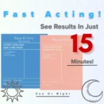 NEW! Saya & Grey Hydro Cera-Nol Face Mask 4-Pack – Fast Acting Hydrating, Firming & Pore Tightening Masks – Anti-Wrinkle, Collagen Boosting, Brightening Skincare for Women & Men – Great Gift Idea - Image 3