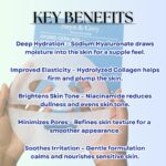 NEW! Saya & Grey Hydro Cera-Nol Face Mask 4-Pack – Fast Acting Hydrating, Firming & Pore Tightening Masks – Anti-Wrinkle, Collagen Boosting, Brightening Skincare for Women & Men – Great Gift Idea - Image 4