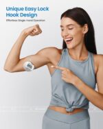 RENPHO Body Measuring Tape, Smart Tape Measure for Weight Loss, Bluetooth Fitness Equipment with App, Measuring Waist, Hip, Bust, Arms, Muscle Gain, Retractable, 60in /150cm, White - Image 5