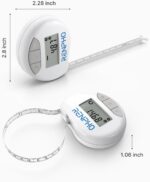 RENPHO Body Measuring Tape, Smart Tape Measure for Weight Loss, Bluetooth Fitness Equipment with App, Measuring Waist, Hip, Bust, Arms, Muscle Gain, Retractable, 60in /150cm, White - Image 10