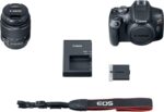 Canon EOS Rebel T7 DSLR Camera w/EF-S 18-55mm F/3.5-5.6 Zoom Lens + 420-800mm Super Telephoto Lens + 100S Sling Backpack + 64GB Memory Cards, Professional Photo Bundle (42pc Bundle) (Renewed) - Image 9