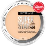 Maybelline Super Stay Up to 24HR Hybrid Powder-Foundation, Medium-to-Full Coverage Makeup, Matte Finish, 220, 1 Count - Image 3