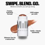 Milk Makeup Matte Bronzer – Buildable Cream Bronzer Stick with Mango Butter + Apricot Oil – Hydrating, Multi-Use Formula for a Sunkissed Glow - Image 3