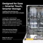 Kenmore 24" Built-In Dishwasher - UltraWash, SmartWash, Sani Rinse, SmartDry, and Leak Detection - 14 Place Settings - 57 DBA - ENERGY STAR Certified - White - Image 6
