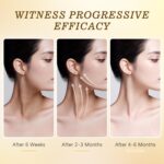 Neck Creams for Tightening and Firming, Gua Sha Neck Cream with Collagen, Retinol & Hyaluronic Acid, Anti-Aging Moisturizer Cream for Tightening on Neck & Décolleté Lifting, Wrinkle & Hydrating - Image 4