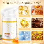 Neck Creams for Tightening and Firming, Gua Sha Neck Cream with Collagen, Retinol & Hyaluronic Acid, Anti-Aging Moisturizer Cream for Tightening on Neck & Décolleté Lifting, Wrinkle & Hydrating - Image 5