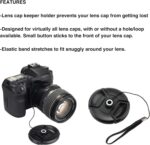 Canon EOS 2000D / Rebel T7 DSLR Camera w/EF-S 18-55mm f/3.5-5.6 Lens 3 Lens Kit: 128GB Memory + Wide Angle + Telephoto + Flash - Image 9