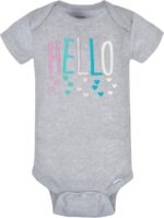 Gerber baby-girls 8-pack Short Sleeve Onesies Bodysuits - Image 3