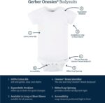 Gerber baby-girls 8-pack Short Sleeve Onesies Bodysuits - Image 7