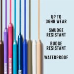 Maybelline TattooStudio Long-Lasting Sharpenable Eyeliner Pencil, Glide on Smooth Gel Pigments with 36 Hour Wear, Waterproof, Bold Brown, 1 Count - Image 4