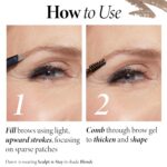 LAURA GELLER NEW YORK Sculpt-n-Stay Waterproof Brow Pencil & Gel- Taupe - Image 7