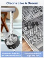 Ganiza Smoothie Blender, 900W Blenders for Shakes and Smoothies, 15-Piece Personal Blender and Grinder Combo for Kitchen, Smoothies Maker with 4 BPA-Free Portable Cup, Nutritious Recipe - Image 8