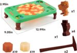 Ice Break Save Dinosaur Game for Kids,Break Ice Family Board Game Penguin(Square) - Image 6