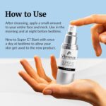 Vibriance Super C Serum for Mature Skin - All-in-One Vitamin Formula Hydrates, Firms, Lifts, Smooths, Targets Age Spots, Wrinkles, 1 fl oz - Image 4