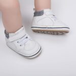 E-FAK Baby Shoes Boys Girls Infant Sneakers Non-Slip Rubber Sole Toddler Crib First Walker Shoes - Image 3