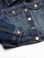 The Children's Place Baby Toddler Girls Basic Denim Jacket - Image 5