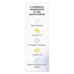 Olay Super Serum - Niacinamide, Vitamin C & E, Collagen Peptide, AHA - 5-in-1 Skin Care Benefits for Face - Healthy Glow, Brightening, Hydrating, Smoothing, Firming, Evens Tone, Anti-Aging, 1.0 Oz - Image 17