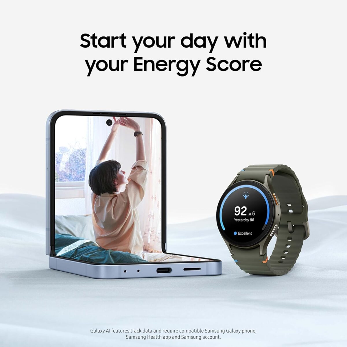 Samsung Galaxy Watch 7 40mm Bluetooth AI Smartwatch w/Energy Score, Wellness Tips, Heart Rate Tracking, Sleep Monitor, Fitness Tracker, 2024, Cream [US Version, 1Yr Manufacturer Warranty] - Image 5