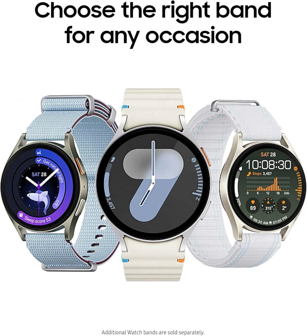 Samsung Galaxy Watch 7 40mm Bluetooth AI Smartwatch w/Energy Score, Wellness Tips, Heart Rate Tracking, Sleep Monitor, Fitness Tracker, 2024, Cream [US Version, 1Yr Manufacturer Warranty] - Image 11