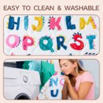 Baby Play Mat - Thicken 71x59 Inch Soft Foam Crawling Mat for Playpen & Floor, Non-Slip Waterproof Playmats for Infants & Toddlers, Portable Foldable & Machine Washable, Dinosaur & Letters - Image 8