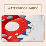 Baby Play Mat - Thicken 71x59 Inch Soft Foam Crawling Mat for Playpen & Floor, Non-Slip Waterproof Playmats for Infants & Toddlers, Portable Foldable & Machine Washable, Dinosaur & Letters - Image 9