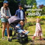 Graco Ready2Jet Compact Stroller – Overhead Friendly Compact Travel Stroller with Automatic Fold, Kingston - Image 6
