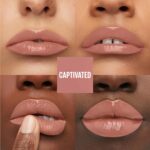 Maybelline Super Stay Vinyl Ink Longwear No-Budge Liquid Lipcolor Makeup, Highly Pigmented Color and Instant Shine, Captivated, Pink Lipstick, 0.14 fl oz, 1 Count - Image 4