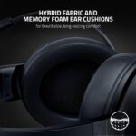 Razer Kraken V3 X Wired USB Gaming Headset: Lightweight Build - Triforce 40mm Drivers - HyperClear Cardioid Mic - 7.1 Surround Sound - Chroma RGB Lighting - Black - Image 6