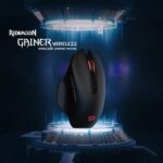Redragon M656 Gainer Wireless Gaming Mouse, 4000 DPI 2.4Ghz Wireless Mouse w/ 5 DPI Levels, 7 Macro Buttons, Red LED Backlit & Pro Software/Drive Supported, for PC/Mac/Laptop - Image 3