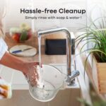 GANIZA Food Processors, Electric Food Chopper with Meat Grinder & Vegetable Chopper - 2 Bowls (8 Cup+8 Cup) with Powerful 450W Copper Motor - Includes 2 Sets of Bi-Level Blades for Fruits/Meat/Nuts - Image 7