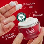 Olay Face Moisturizer, Regenerist Micro-Sculpting Cream for Women, Fragrance-Free - Hydrating, Anti-Aging, Anti-Wrinkle, Firming Skin Care - Hyaluronic Acid, Niacinamide, Amino Peptides, 1.7 Oz - Image 9