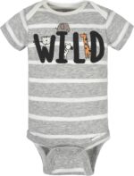 Gerber unisex-baby 8-pack Short Sleeve Onesies Bodysuits - Image 3