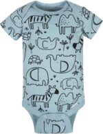 Gerber unisex-baby 8-pack Short Sleeve Onesies Bodysuits - Image 9