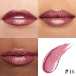 Kaely 2-in-1 Mauve Metallic Lipstick and Lip Liner, Shimmer Liquid Metallic Lipsticks for Women, Glitter Lip Gloss Stain Long Lasting Waterproof Smudge Proof 24 Hour, Vegan Makeup, 16 - Image 4