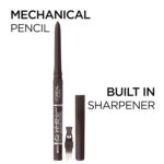 L'Oreal Paris Makeup Infallible Never Fail Original Mechanical Pencil Eyeliner with Built in Sharpener, Black, 0.008 oz., 2 Count - Image 3